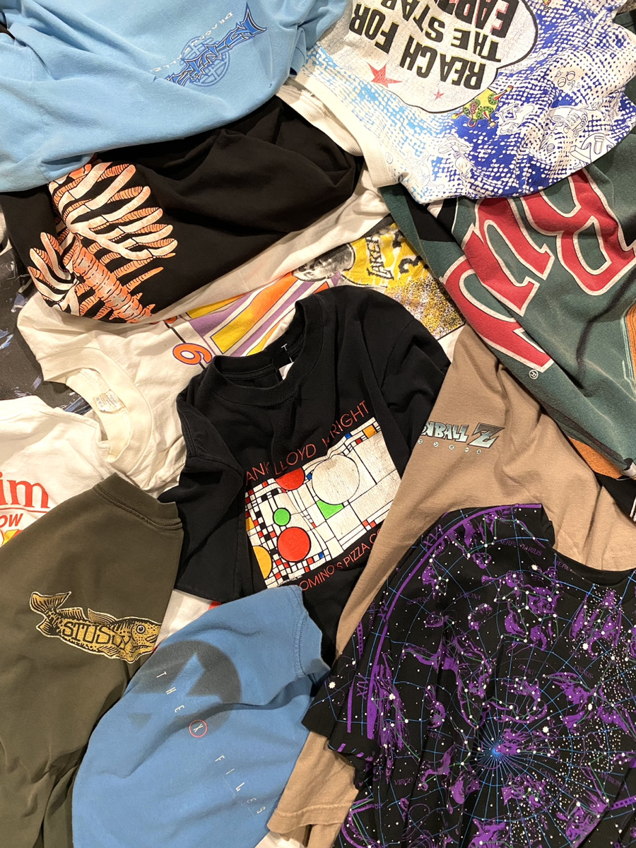 古着屋JAM 26ヴィンテージ市】大量入荷！ヴィンテージTシャツの魅力を