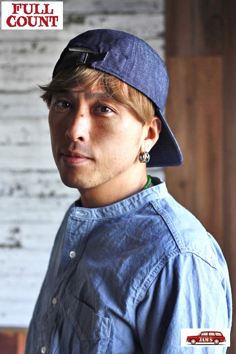 FULLCOUNT」 6 PANEL DENIM CAP フルカウント 6パネル デニム キャップ