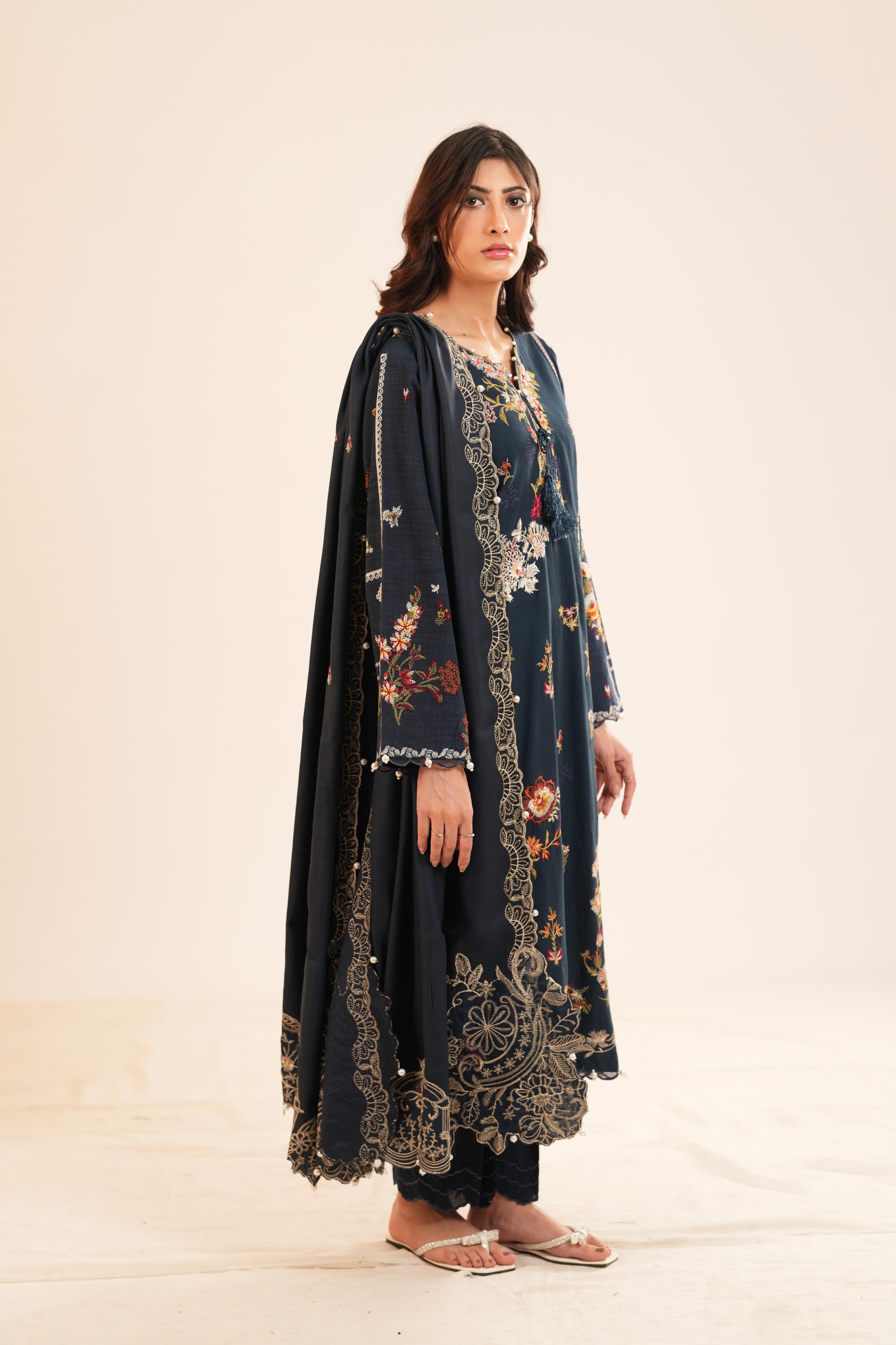 Design 2B - Sana Safinaz Muzlin Stitched – Janan