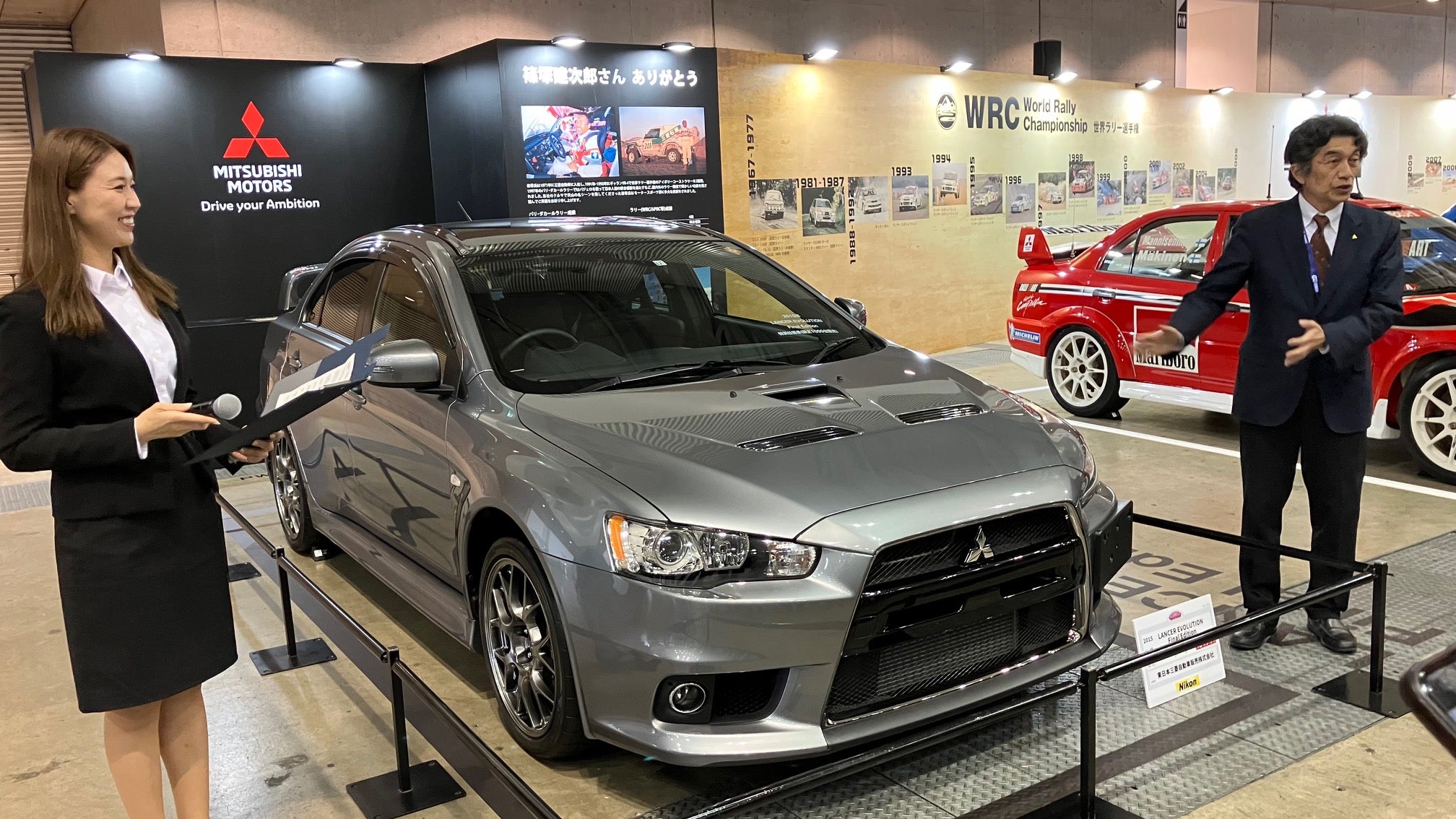 セナのF1や篠塚建次郎のラリーカーなどを展示 「AUTOMOBILE COUNCIL