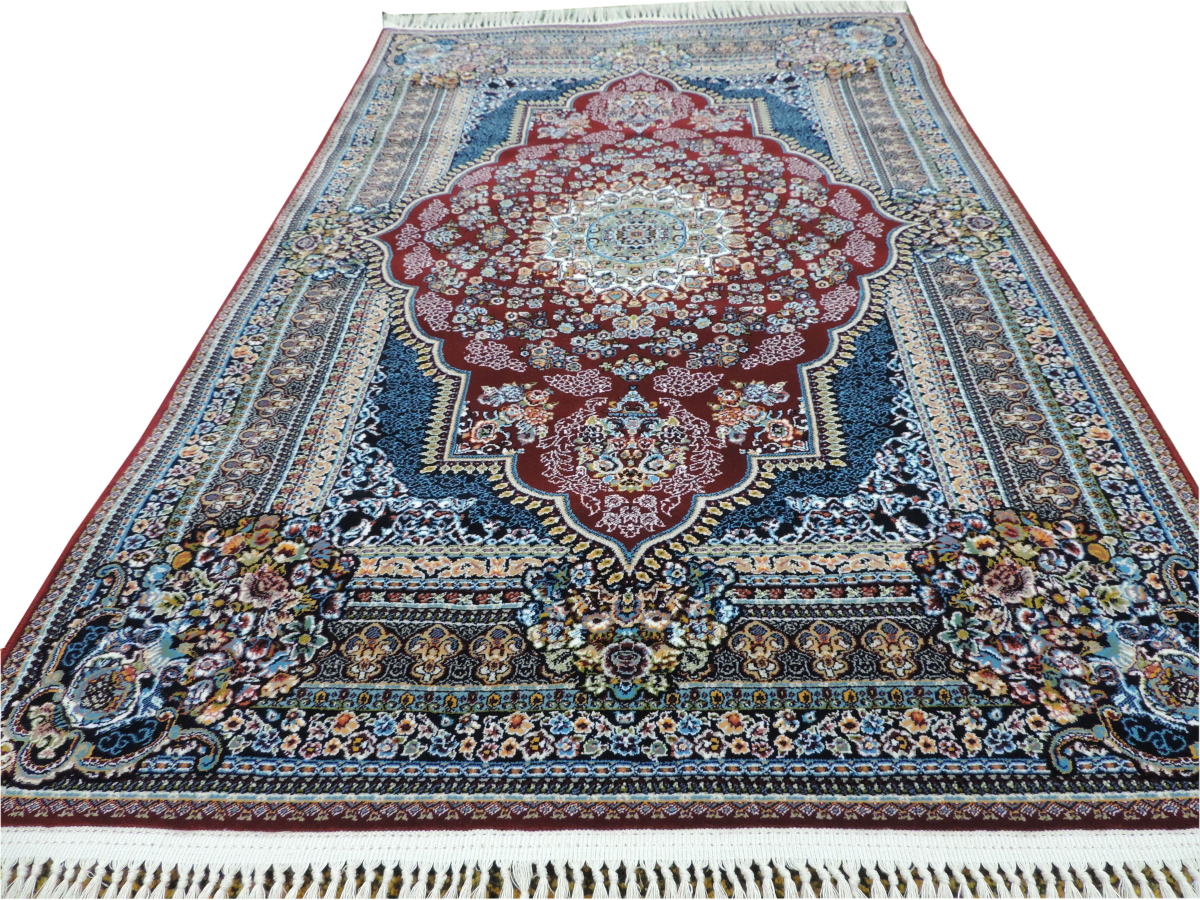 人気美品☆ ペルシャ絨毯 リビングサイズ100cm×160cm 高密度 精製品