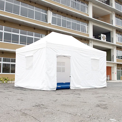 かんたんてんと3 災害対策用ワンタッチ多目的テント | ワンタッチ