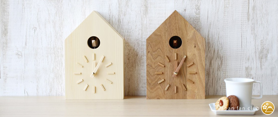 ポッポーと優しい鳴き声を奏でるおしゃれな鳩時計 more trees