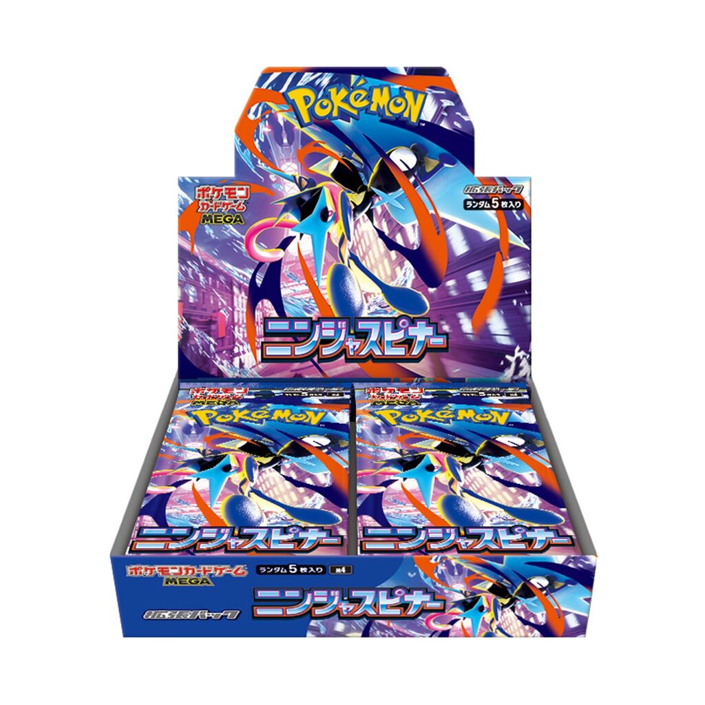 Pokémon TCG Ninja Spinner MEGA Booster Box