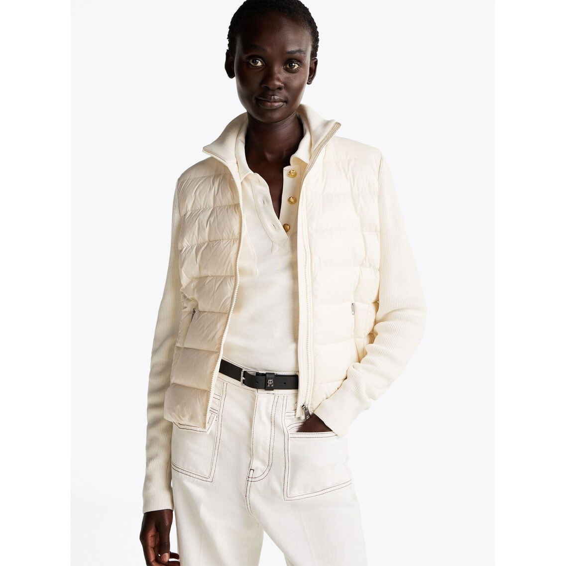 フェミニングロスニットダウンジャケット | トミー ヒルフィガー