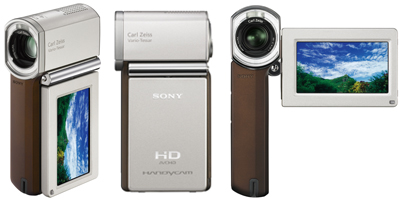 持ち歩くために生まれたハンディカム--ソニー、ハイビジョンビデオ