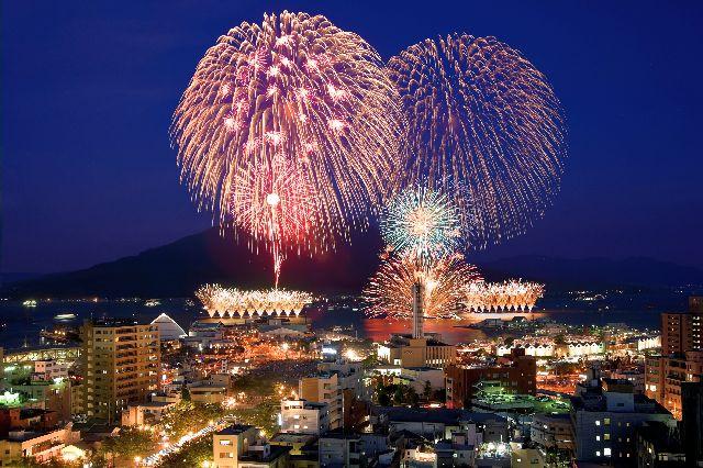 かごしま錦江湾サマーナイト大花火大会 / 鹿児島県 -【JAPAN 47 GO】