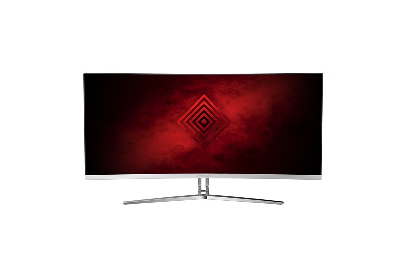 JAPANNEXT JN-VC34100WQHD UWQHD ゲーミング曲面モニター 新しい経験の