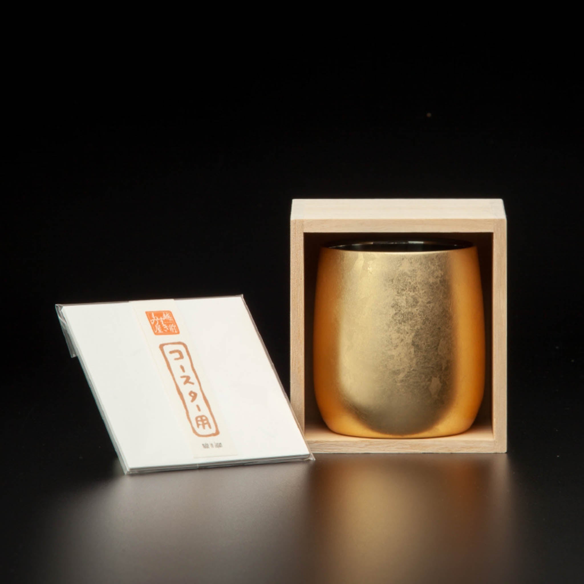 山中塗 カップ | 箔衣 | 二重構造 ダルマカップ | ウチキ