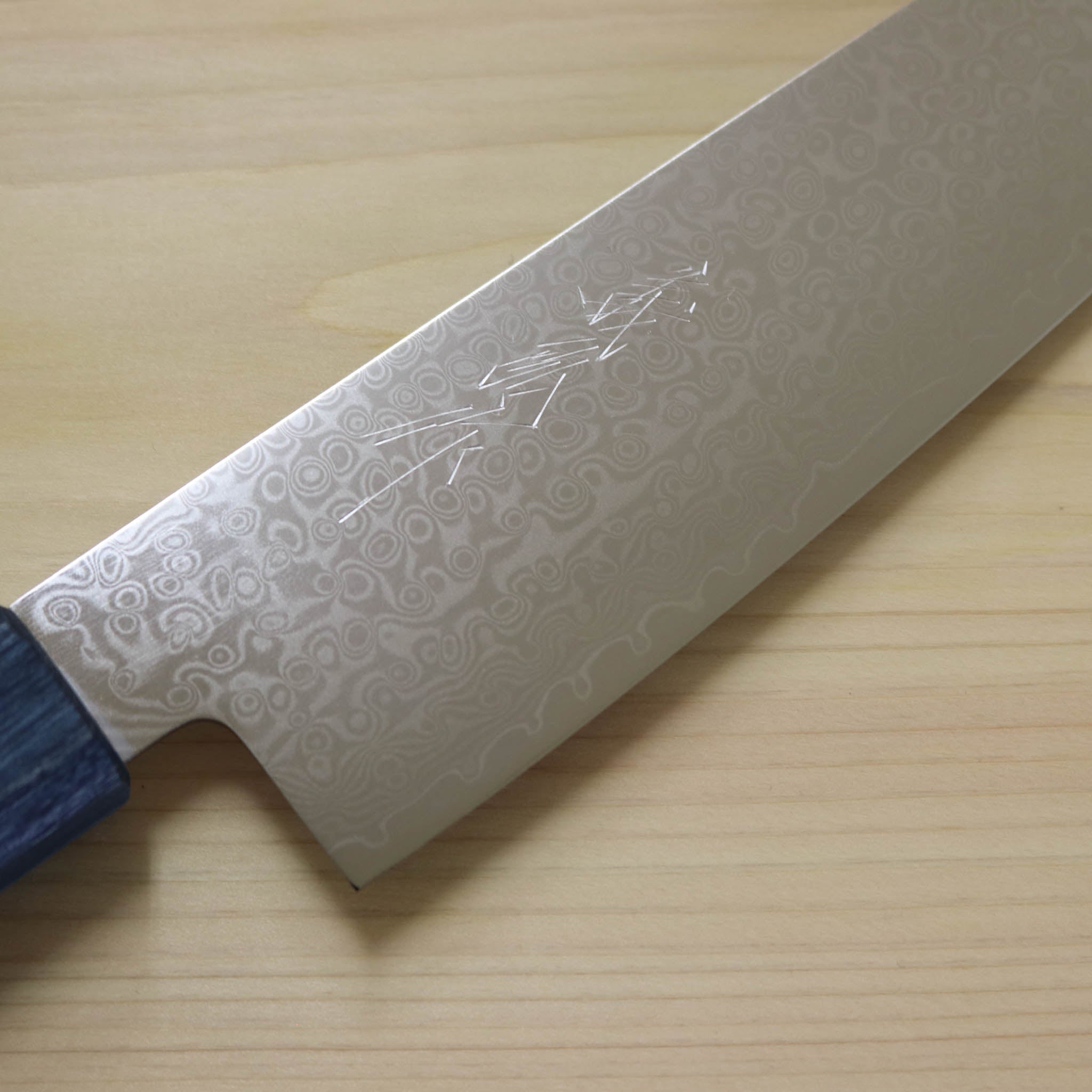 堺打刃物 包丁セット | ダマスカス67層 ペティ× 三徳 両刃 | 暁ハンドル