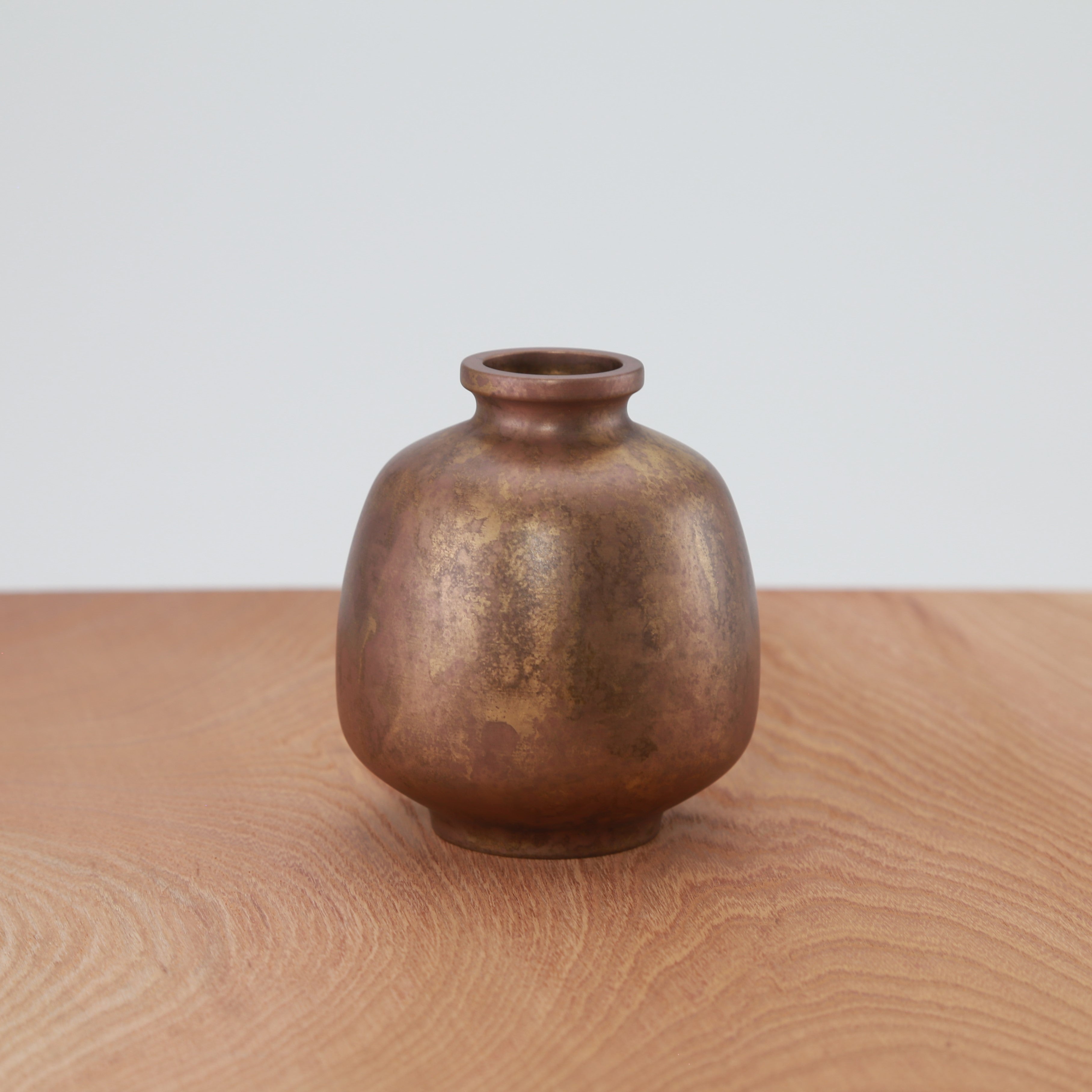 青銅一輪生 美鈴 高岡銅器 高岡銅器 花器 | 花みつぼ | 斑紋荒らし