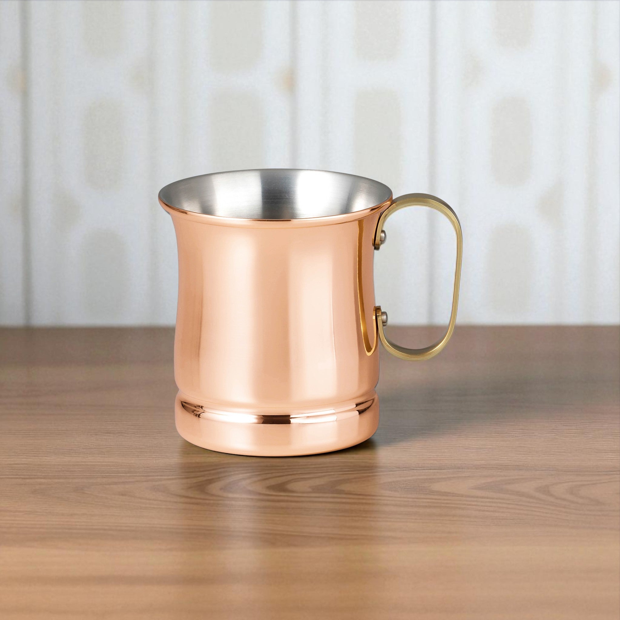 燕三条 ビアーマグ | 銅ミラー仕上げ 340ml | 純銅 | COPPER100
