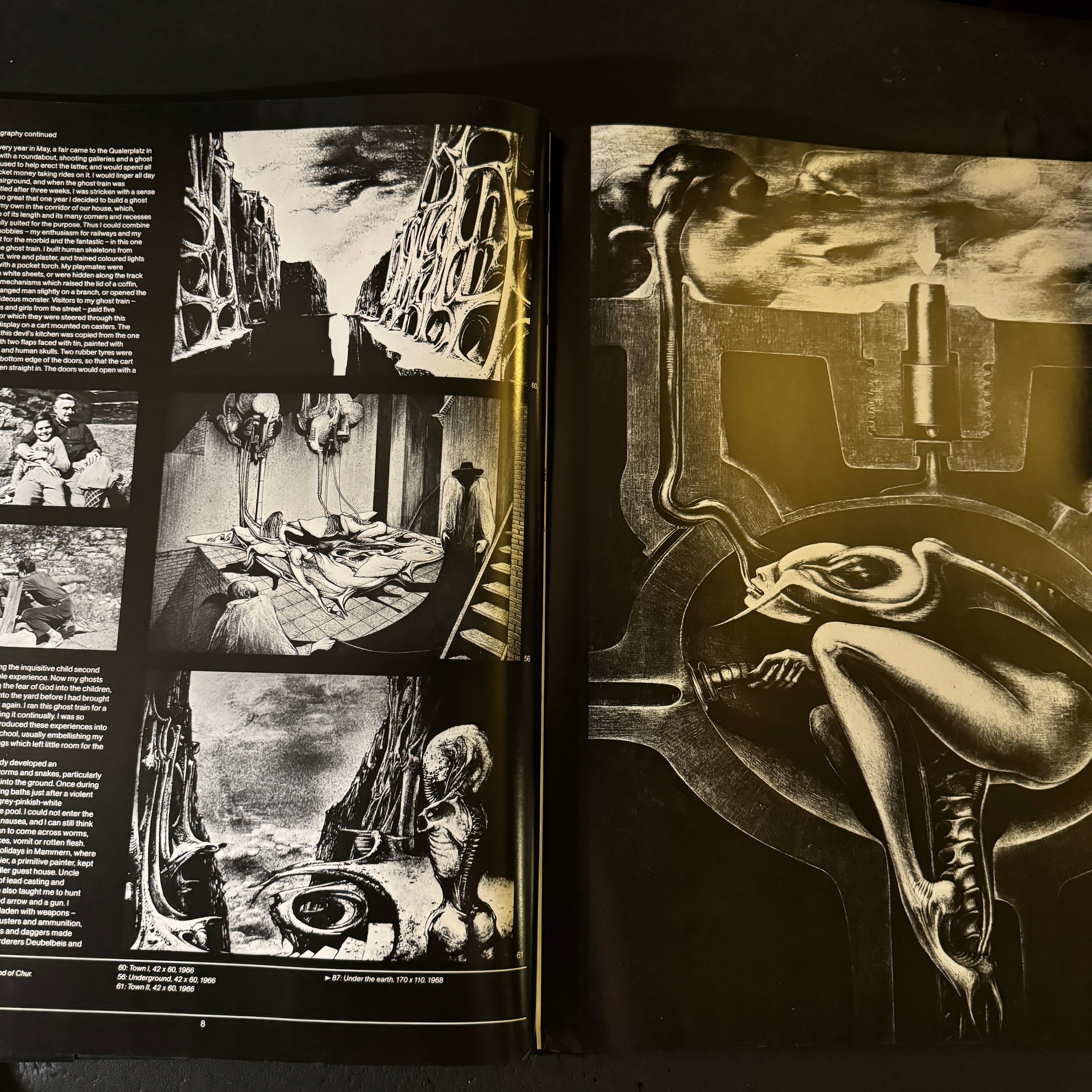 H.R.GIGER'S NECRONOMICON Ⅰ & Ⅱ set – JAPANESE AVANT-GARDE BOOKS