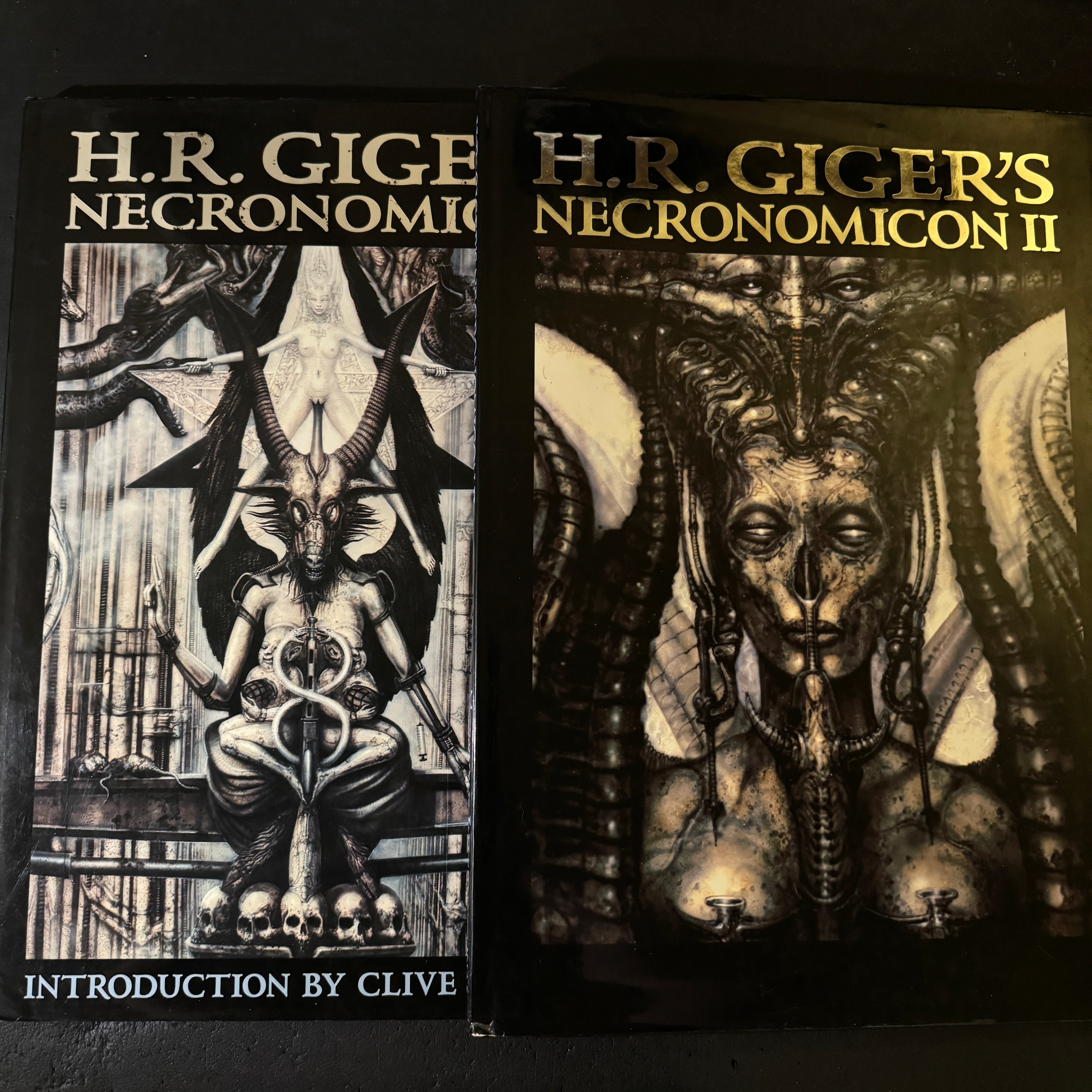 H.R.GIGER'S NECRONOMICON Ⅰ & Ⅱ set – JAPANESE AVANT-GARDE BOOKS