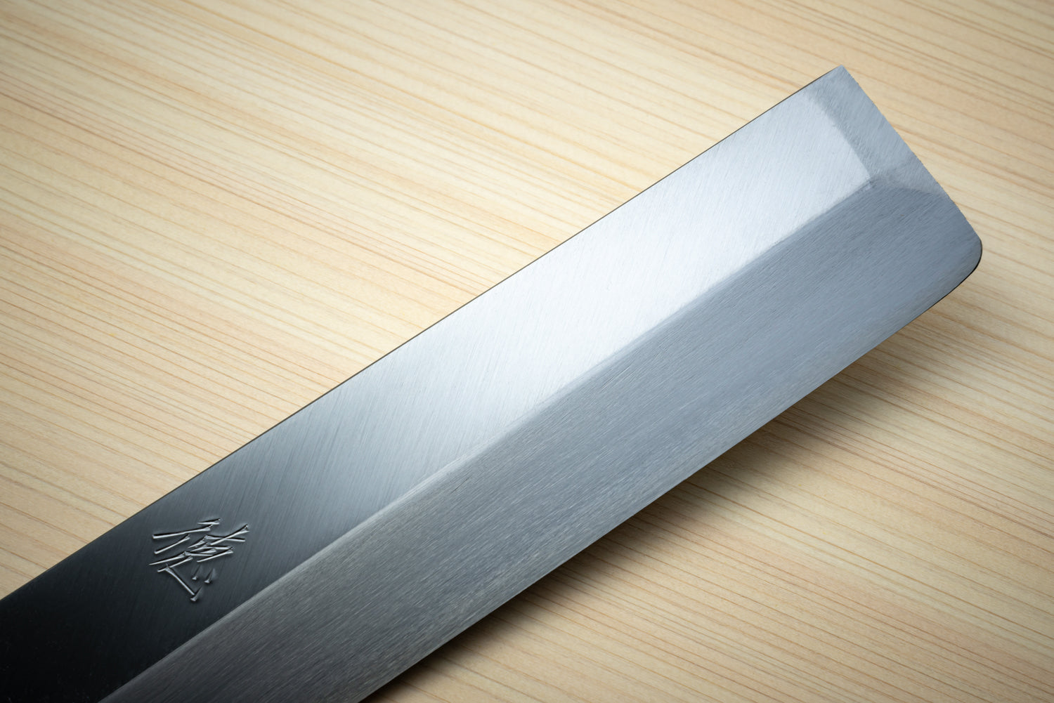 包丁の堺徳｜薄刃包丁 堺打刃物 白二鋼 一位八角柄