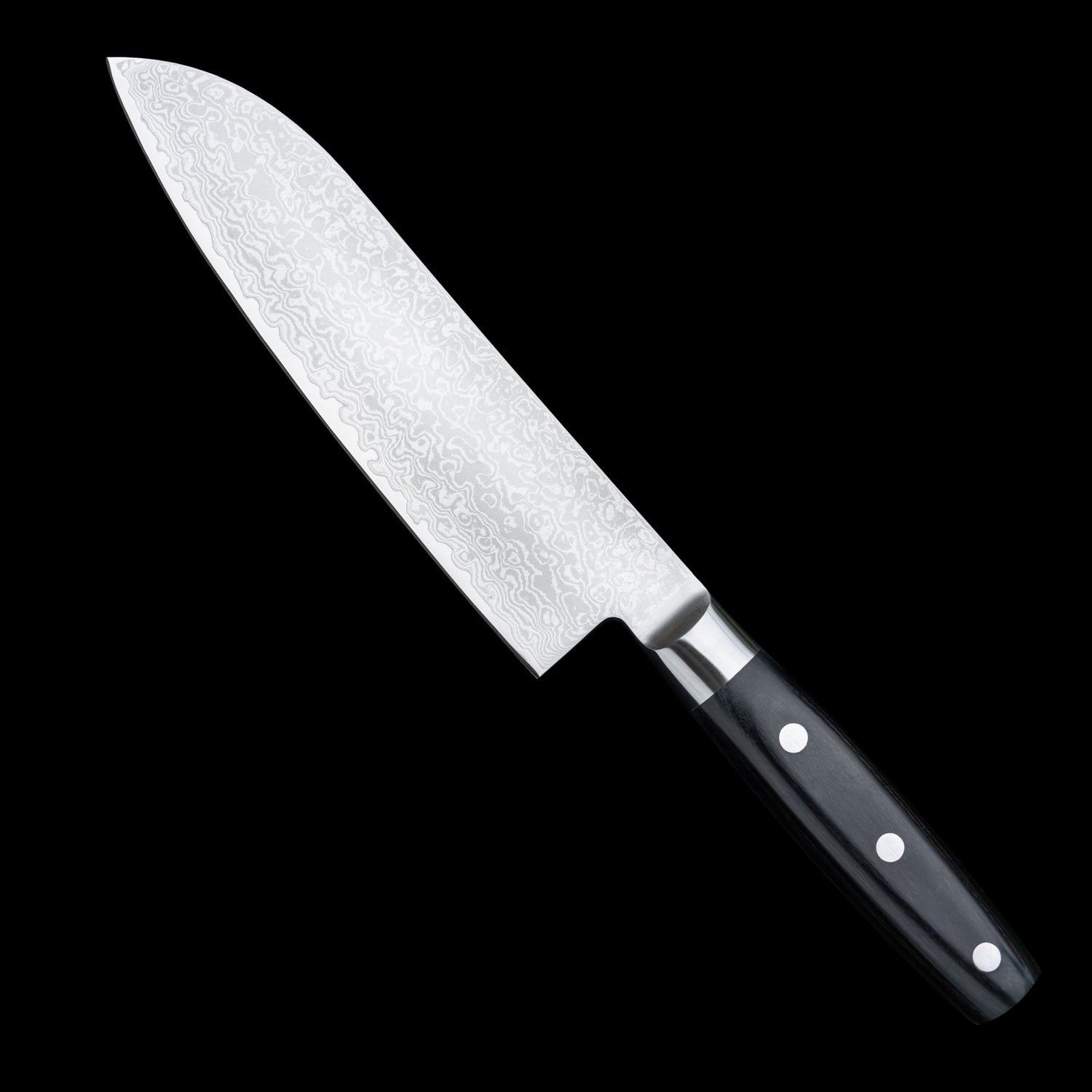 包丁の堺徳｜三徳包丁 ダマスカス VG10 180mm