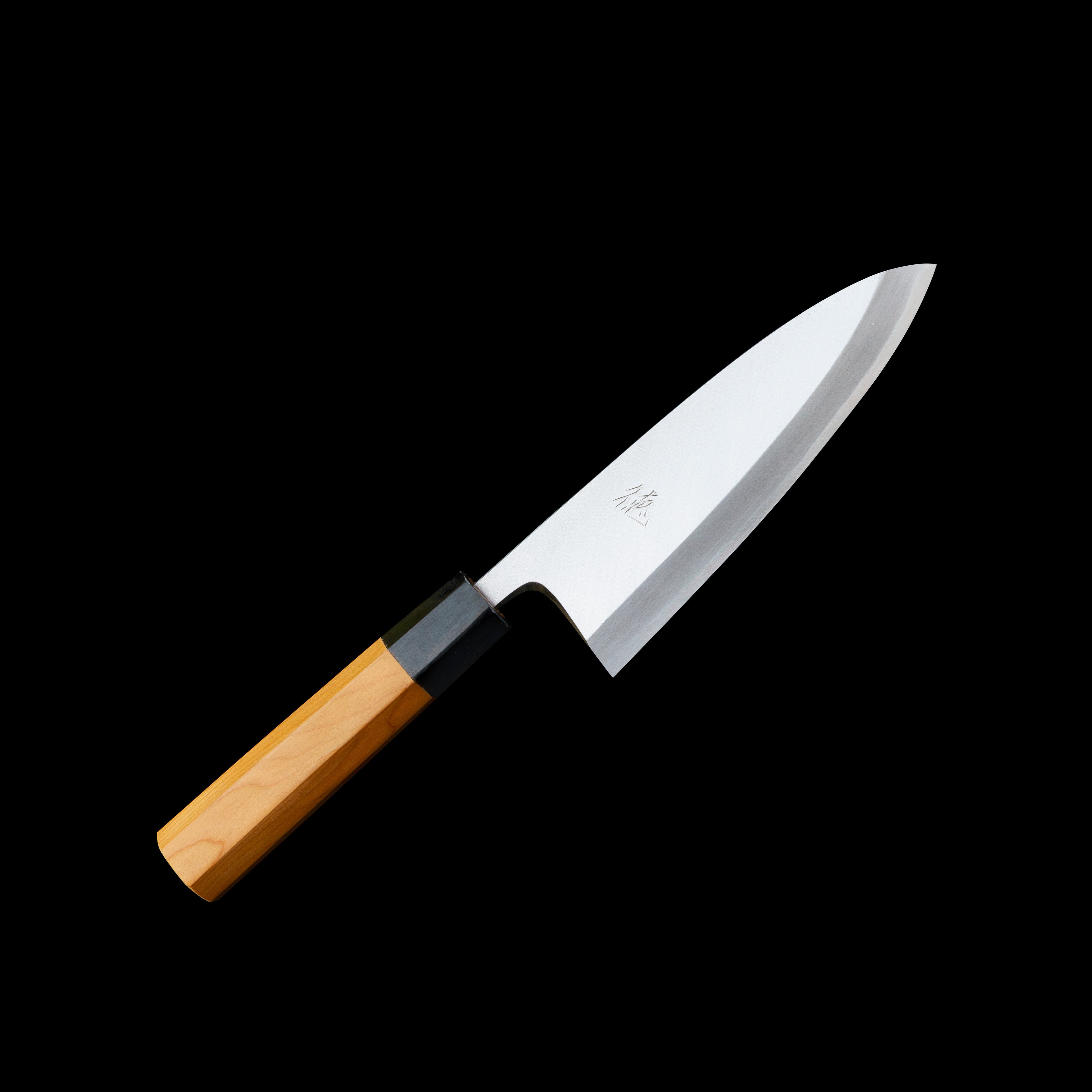 包丁の堺徳｜出刃包丁 堺打刃物 白二鋼 一位八角