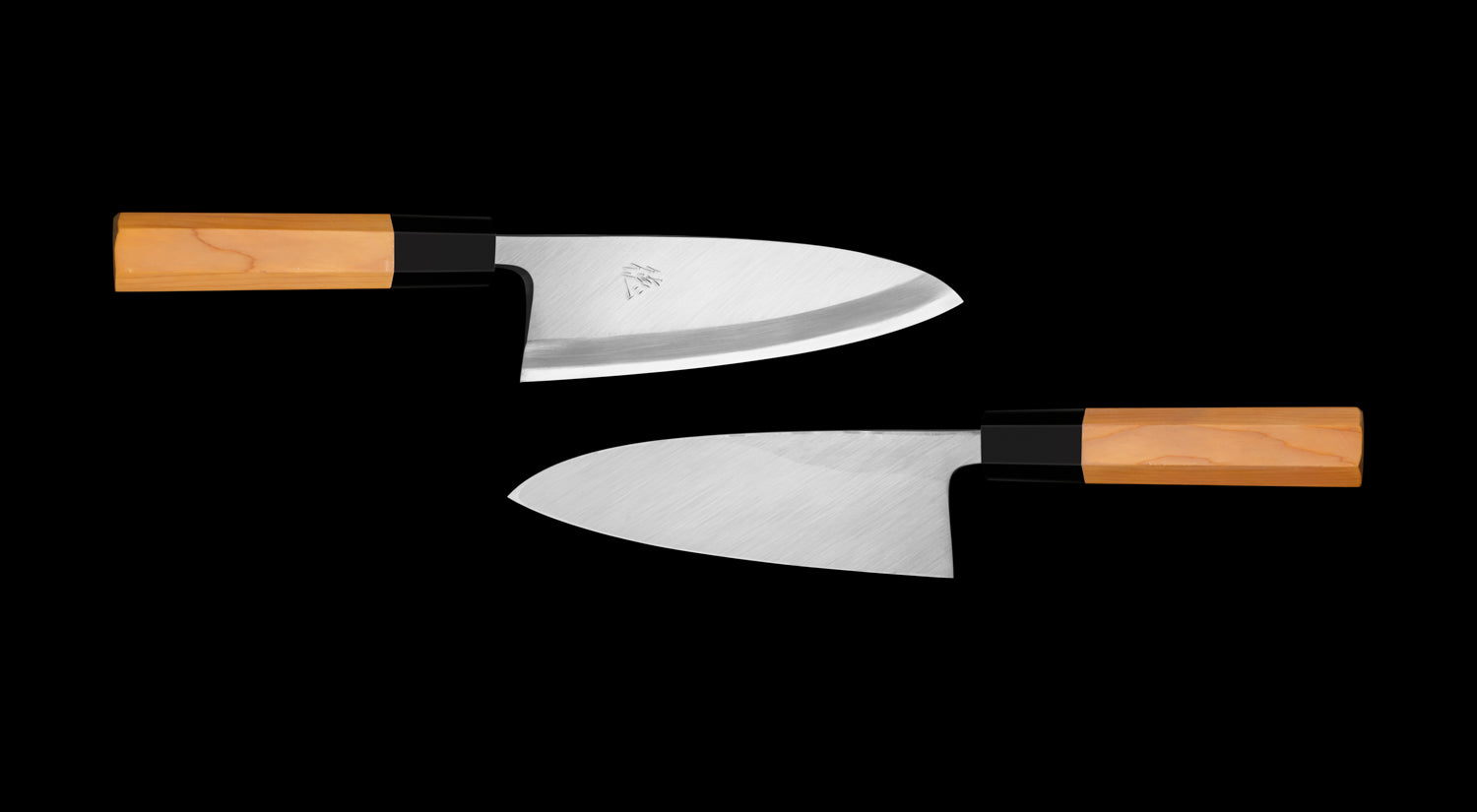 包丁の堺徳｜出刃包丁 堺打刃物 白二鋼 一位八角柄