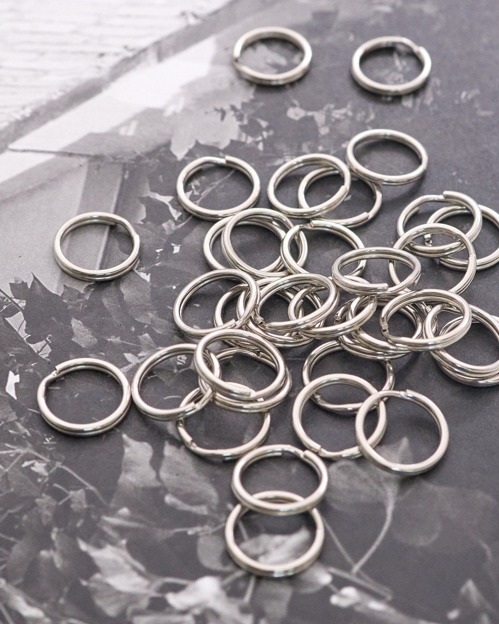 二重リング 直径15mm 20個入り JPC0089 - アクセサリーパーツ・資材の