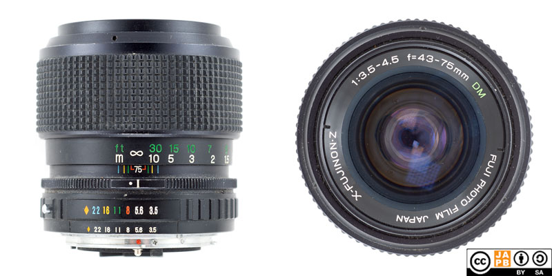 Data sheet: X-Fujinon 43–75 mm f/3.5–4.5 DM – JAPB