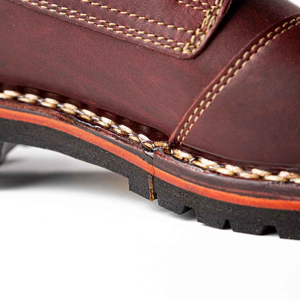 試着無料】ガエルネ ナンバー145 - バイク ブーツ 本革 ツーリング