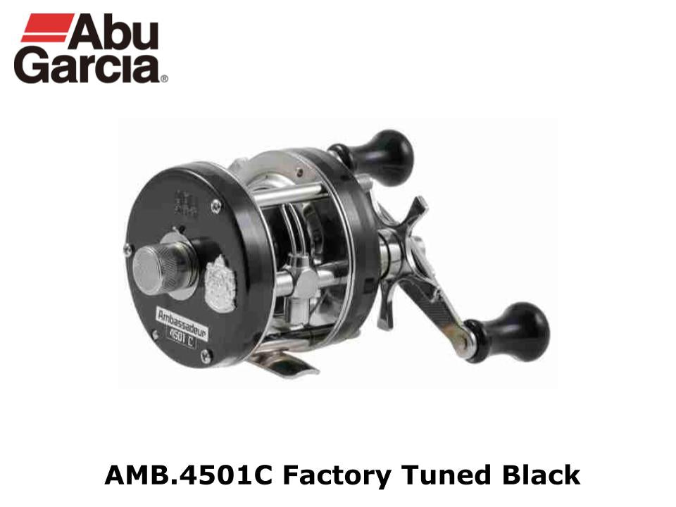 Abu Garcia Ambassadeur 4501C Factory Tuned Black – JDM TACKLE HEAVEN