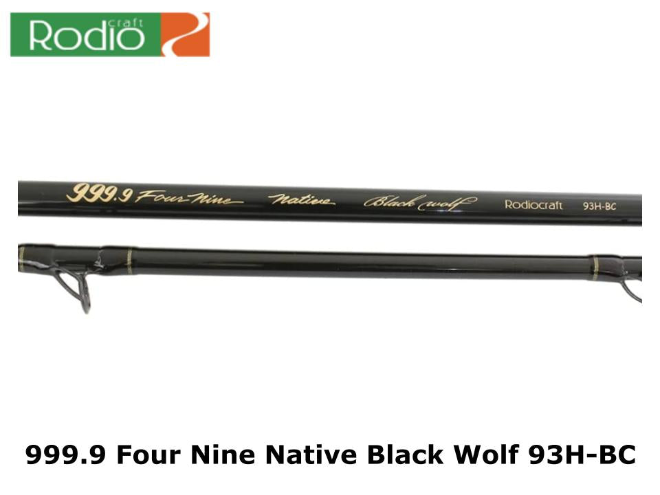 Rodio Craft 999.9 Four Nine Native Black Wolf 93H-BC – JDM TACKLE