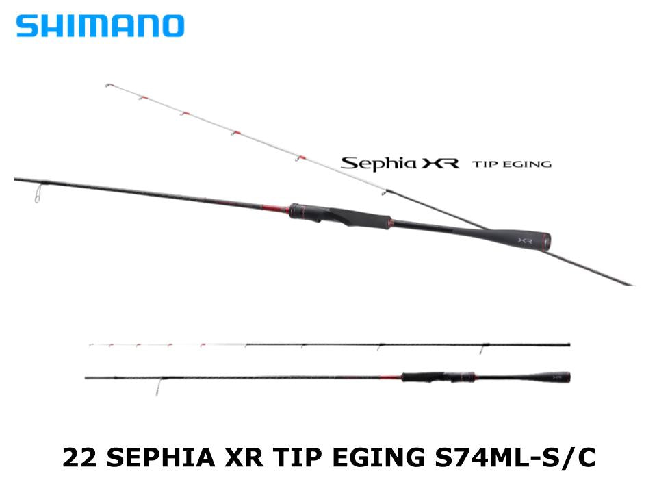 Shimano 22 Sephia XR Tip Eging S74ML-S/C – JDM TACKLE HEAVEN