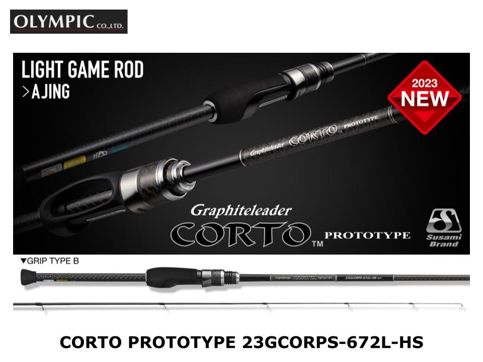 Olympic Corto Prototype 23GCORPS-672L-HS – JDM TACKLE HEAVEN