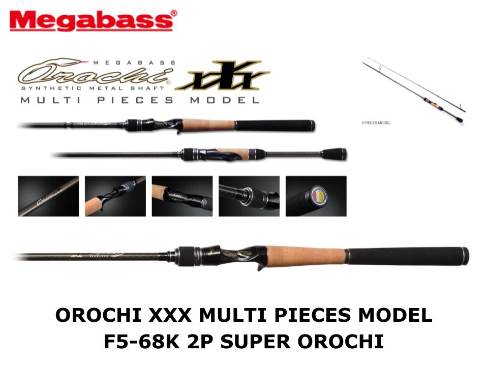 Megabass Orochi XXX Multi Pieces Model Casting F5-68K 2P Super