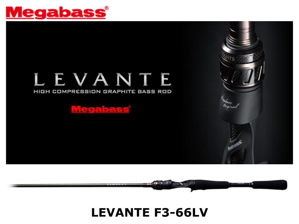 Megabass Levante Baitcasting F3-66LV – JDM TACKLE HEAVEN