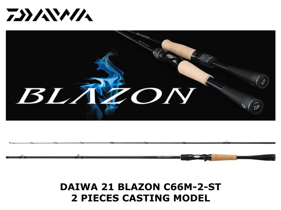 Daiwa 22 Blazon 2 Pieces Baitcasting Model C66M-2 ST – JDM TACKLE