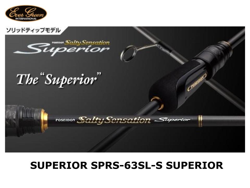Evergreen Superior Solid Tip SPRS-63SL-S Superior – JDM TACKLE HEAVEN