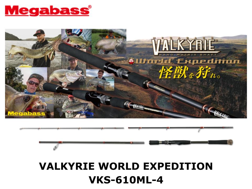 Pre-Order Megabass Valkyrie World Expedition VKS-610ML-4 – JDM