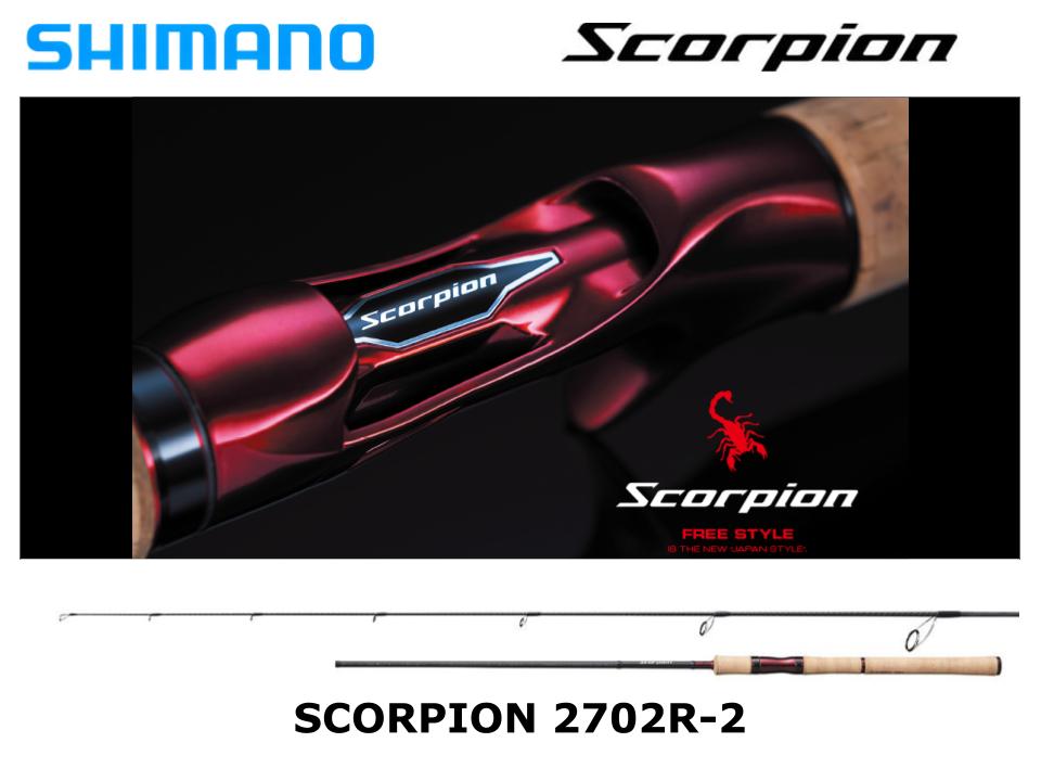 Shimano Scorpion 2702R-2 One and Half Two-Piece Spinning Model