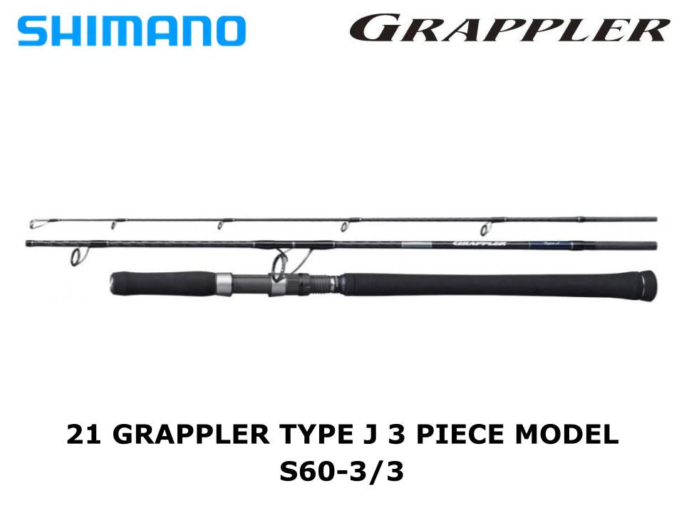 Pre-Order Shimano 21 Grappler Type J 3 Piece Model S60-3/3 – JDM