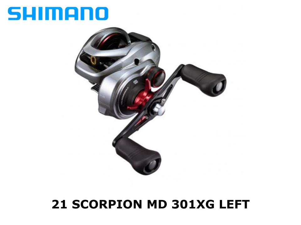 Shimano 21 Scorpion MD 301XG Left – JDM TACKLE HEAVEN