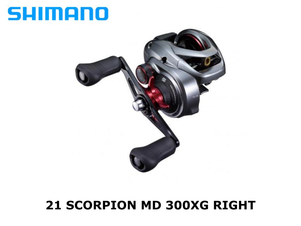 Shimano 21 Scorpion MD 300XG Right – JDM TACKLE HEAVEN