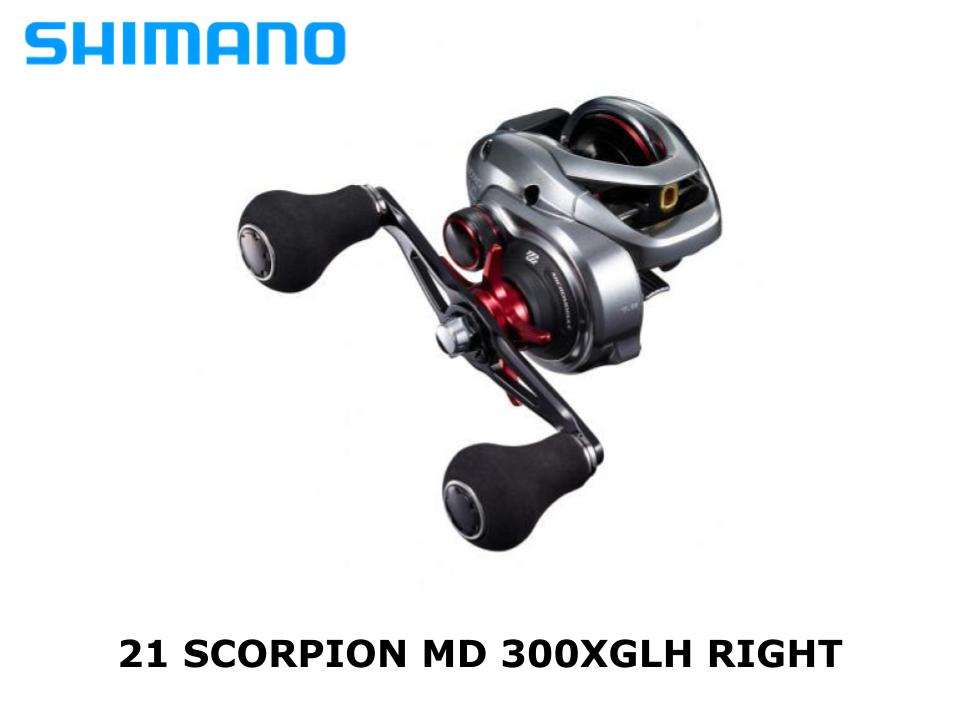 Shimano 21 Scorpion MD 300XGLH Right – JDM TACKLE HEAVEN
