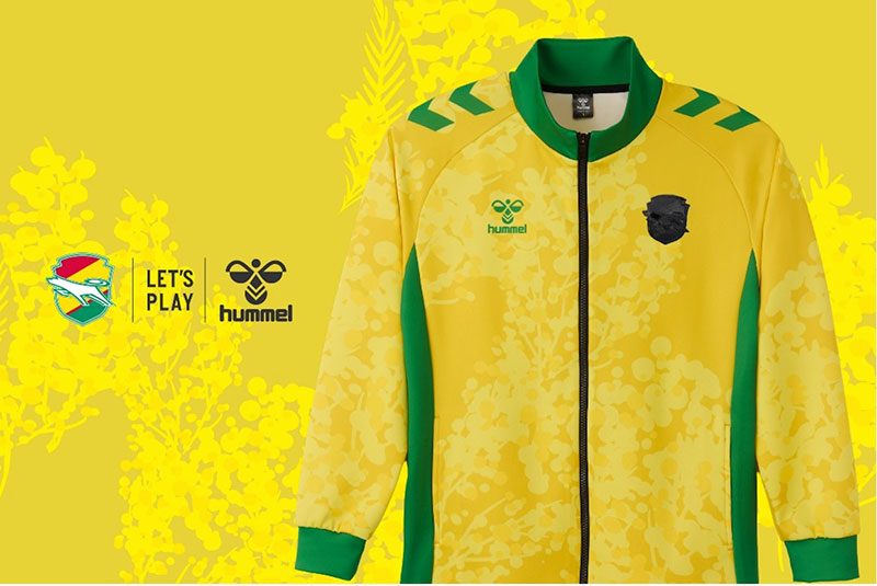 ジェフユナイテッド市原・千葉×ヒュンメル 「ミモザアンセムジャケット