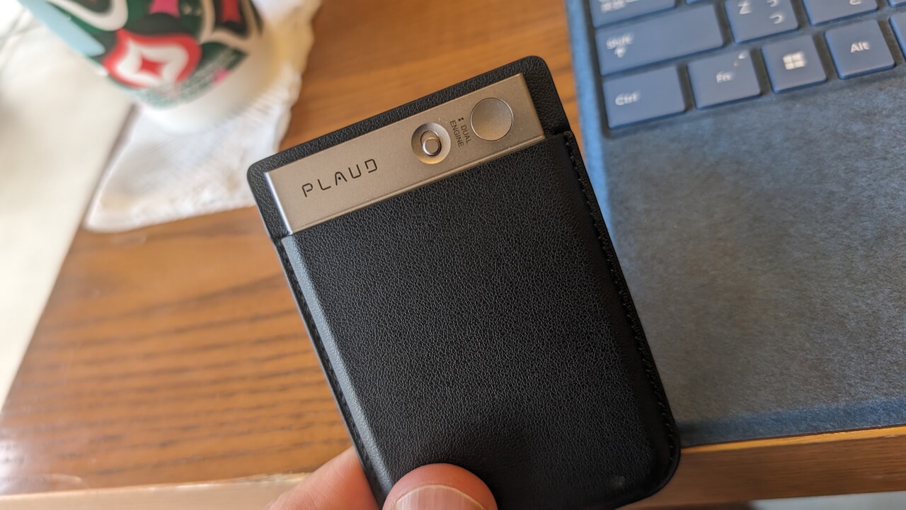スタイリッシュAIボイスレコーダー「PLAUD NOTE」レビュー【PR