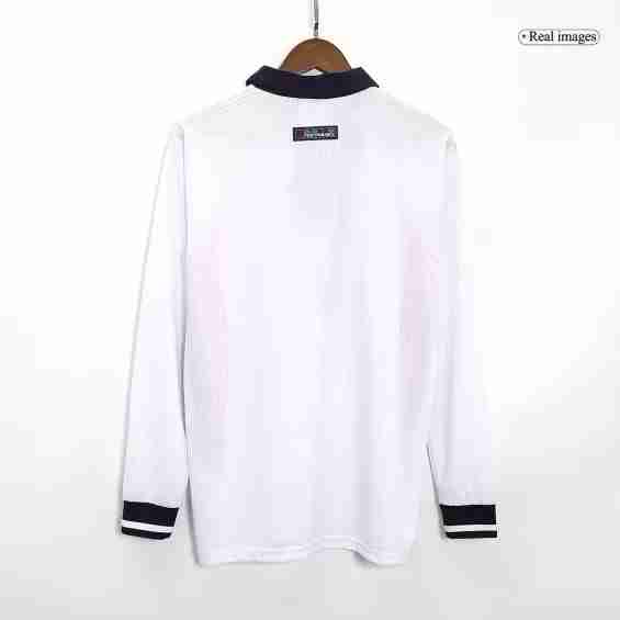 Retro 1998 England Home Long Sleeve Jersey – Jerseysfever