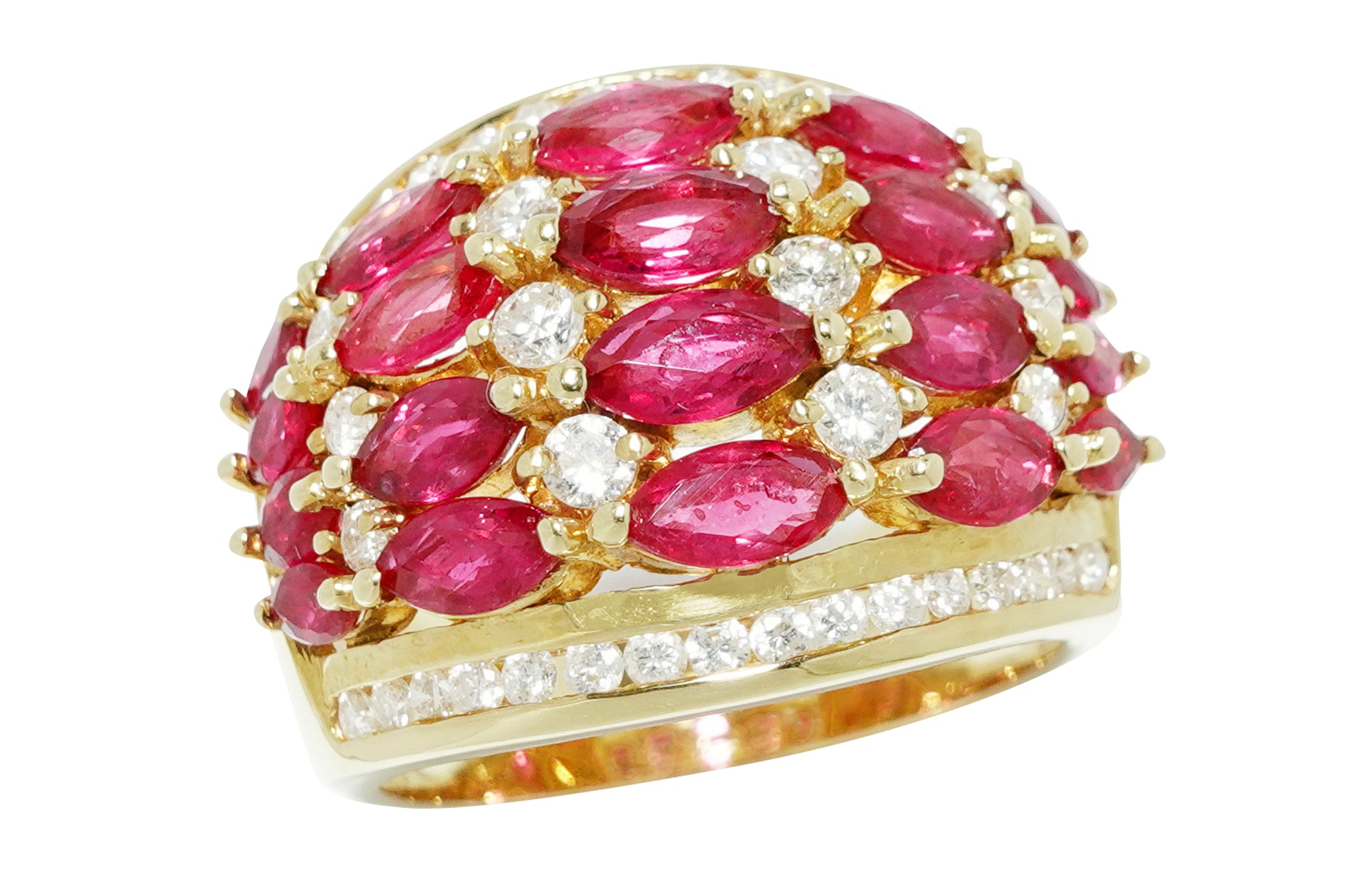 Ruby K18ルビー ダイヤモンドリング (NO.48871) – JEX宝石ギャラリー