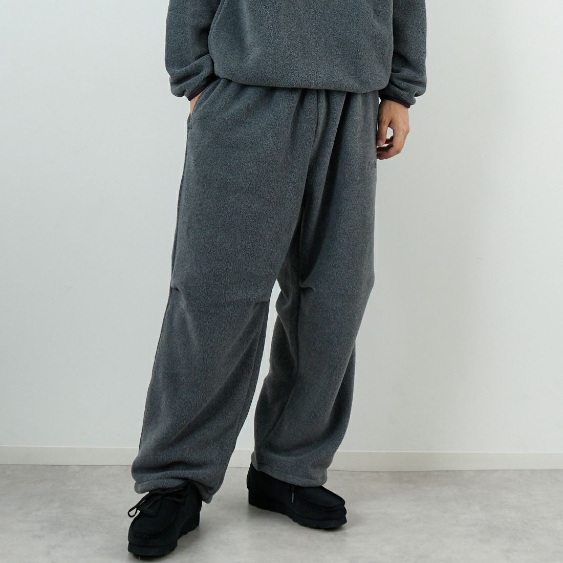 MARK & LONA フリースパンツ グレー MARK&LONAグレー フリース スリム