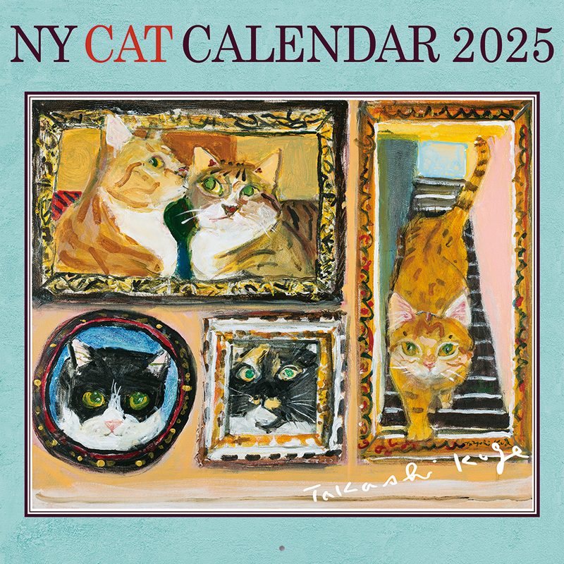 マンハッタナーズ 立体アート時計「猫の絵を描く仕事