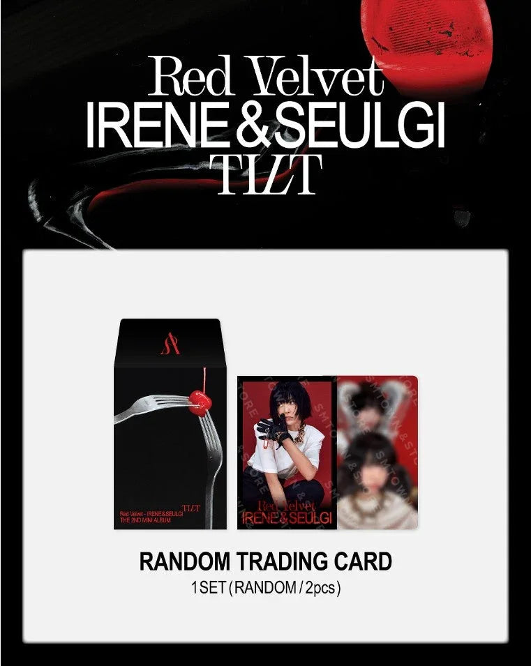 IRENE & SEULGI (RED VELVET) - TILT - RANDOM TRADING CARDS – J