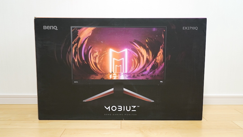BenQ MOBIUZ EX2710Q レビュー：PCとPS5両方で使える27インチWQHD