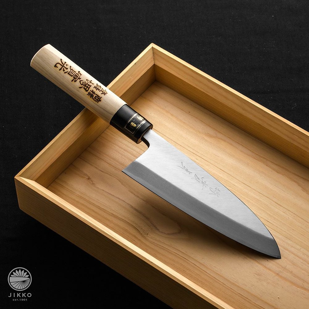 日本鋼】 出刃 | 包丁通販なら明治33年創業の大阪 堺の實光刃物 (じっこう)