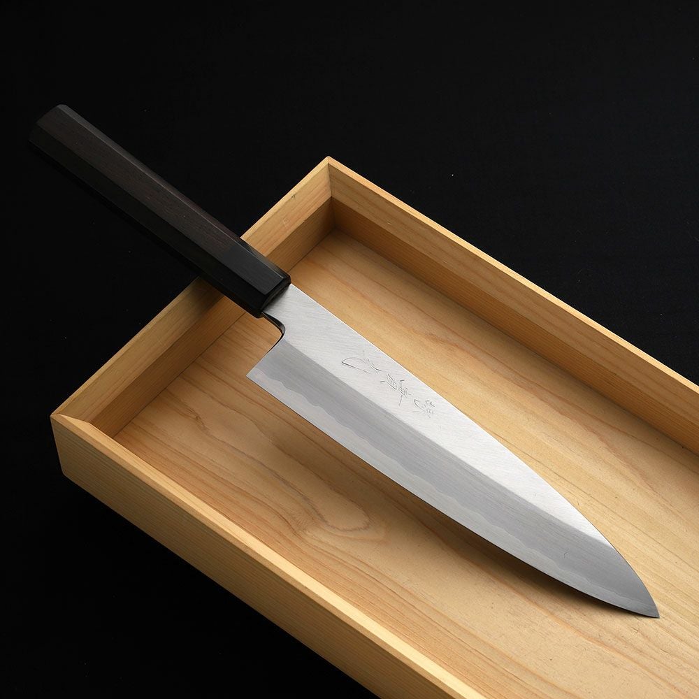 arata 銀三】片刃 牛刀 | 包丁通販なら明治33年創業の大阪 堺の實光