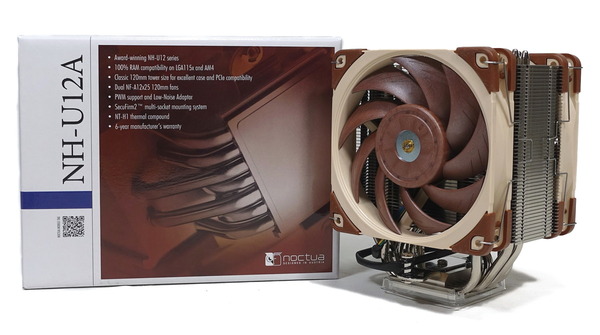Noctua NH-U12A」をレビュー。140mmサイズ空冷並みの冷却性能を実現